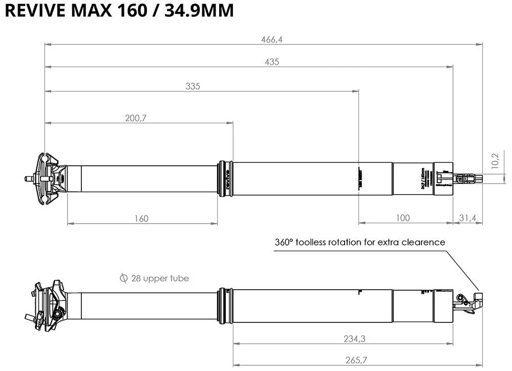 BikeYoke Tija De Sillín Revive Max 34.9 Vario Telescópica | Bike-Discount - Imagen 6