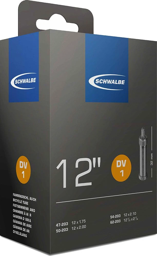 Schwalbe DV 1 Manguera Para 12" Ninos Cámara 12 - 24" | Bike-Discount