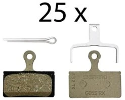 Shimano G05S-RX Almohadillas De Disco De Resina (paquete De Taller De 25 Piezas) Pastillas De Freno | Bike-Discount