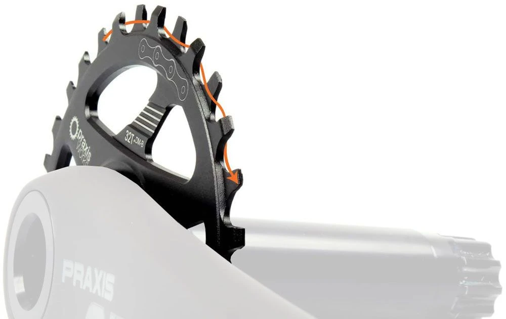 Praxis Works Plato Wave MTB 10/11/12 Velocidades Direct Mount 3mm Offset 12 Velocidades | Bike-Discount - Imagen 4